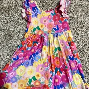 Little Sleepies Colorful Floral Kids Dress